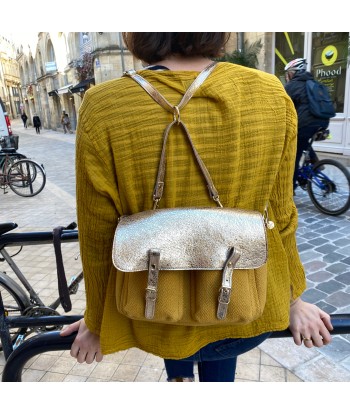 Mini Mathématiques Toile et Cuir Spring Jaune Par le système avancé 