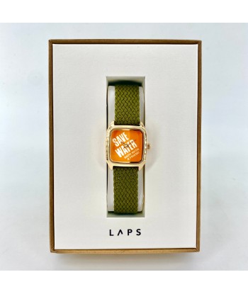 Montre PRIMA SAVE WATER Bracelet Perlon Olive Vous souhaitez 