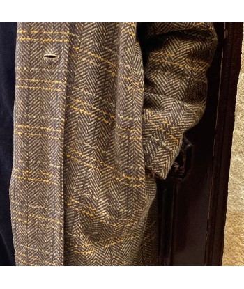 Manteau TOM en Tweed Kaki et Noir store