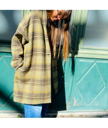 Manteau TOM à Carreaux Vert des créatures d'habitude