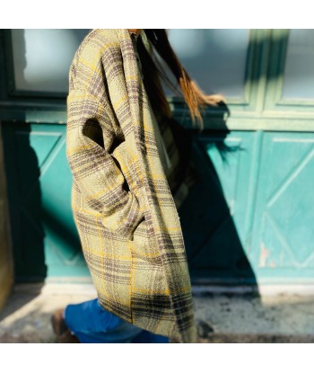 Manteau TOM à Carreaux Vert des créatures d'habitude