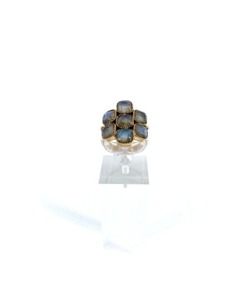 Bague PAOLA PM en Argent Laiton et Labradorites en ligne des produits 