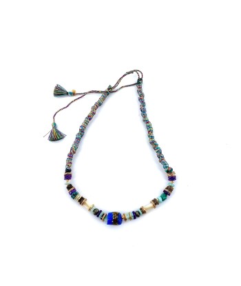 Collier AFRICA Lapis Lazuli et Turquoises une grave pollution 