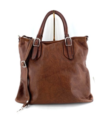 Sac MICHELLE en Cuir Lavé Camel Comparez plus de prix