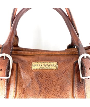 Sac MICHELLE en Cuir Lavé Camel Comparez plus de prix