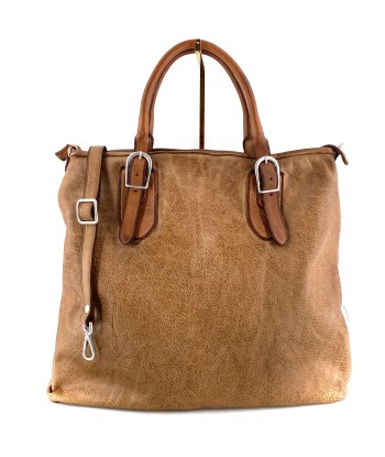 Sac MICHELLE en Cuir Lavé Beige d'Europe débarque