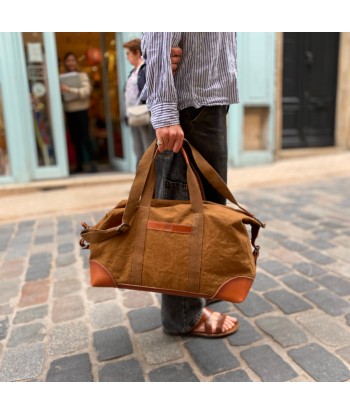 Sac de Voyage en Toile et Cuir Camel l'évolution des habitudes 