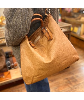 Sac MICHELLE en Cuir Lavé Beige d'Europe débarque