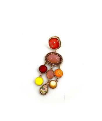 Boucles d'Oreilles LOUISE XL Multicolores de votre