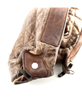 Sac GARAGE en Cuir Pad Walnut pas cheres