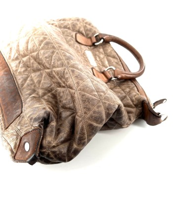 Sac GARAGE en Cuir Pad Walnut pas cheres