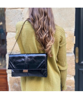 Sac VELA en Cuir Black pas cher 