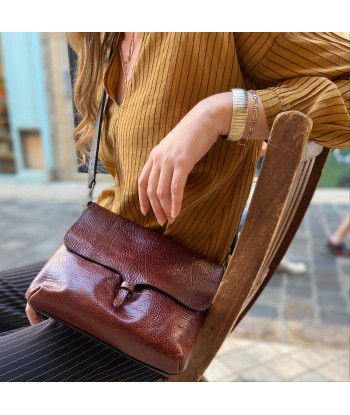 Sac MERYL en Cuir Cuoio les muscles