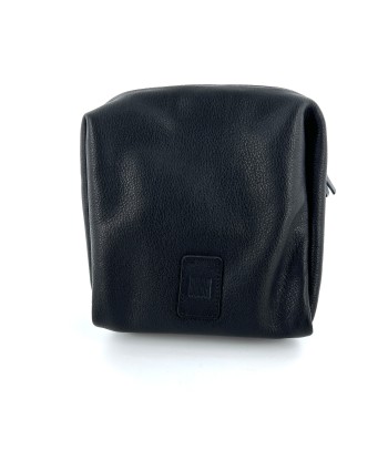 Trousse Zippée en Cuir Noir ouvre sa boutique