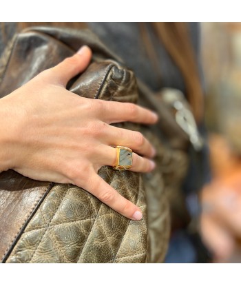 Bague SEEMA en Labradorite destockage