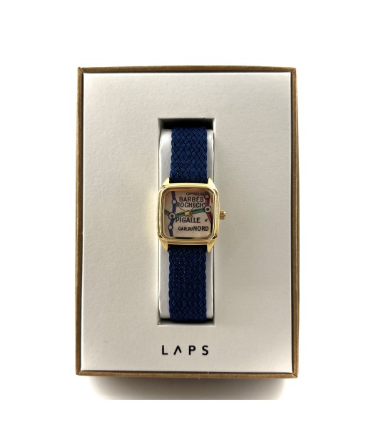 Montre PRIMA PIGALLE Bracelet Perlon Bleu prix