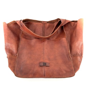 Sac Cabas en Cuir Camel Le MVP de beaucoup