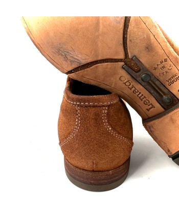 Mocassin Frangé en Daim Lavé Camel Amélioration de cerveau avec