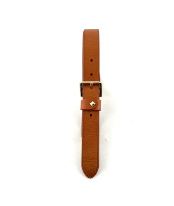 Ceinture LA TURENNE en Cuir Tobacco Pour