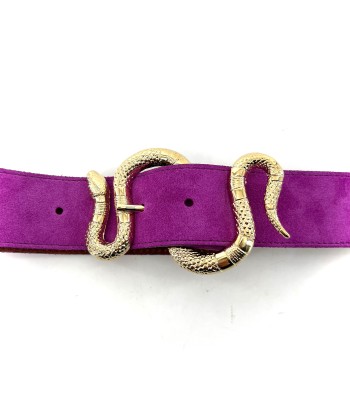 Ceinture LA CRUSH en Velours Verbena Fin de série