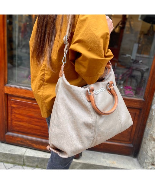 Sac GARAGE en Cuir Latte Les magasins à Paris