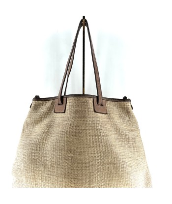 Sac RE EDITION en Paille Enduite Gray Tea en linge