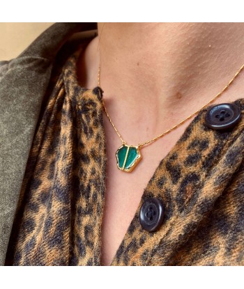 Collier NEMARA Onyx Vert en stock