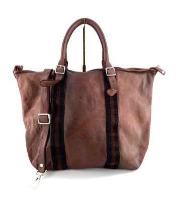 Sac STAR MOVIE en Cuir Rusty Brown de France