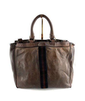 Sac TOKYO RIGA en Cuir Coffee Bean les muscles