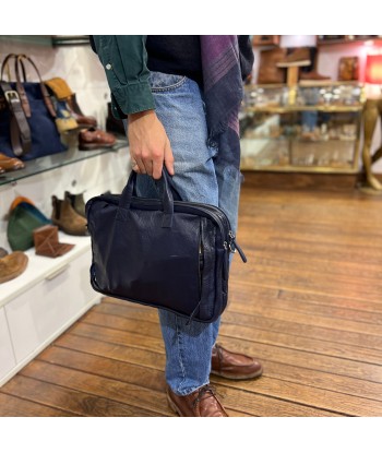 Astucieux Cartable Sac à Dos en Cuir Marine basket pas cher