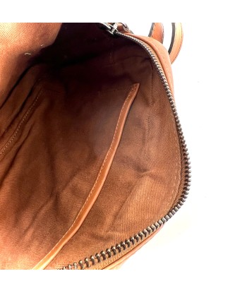 Sac Bandoulière en Cuir Tressé Camel votre restaurant rapide dans 