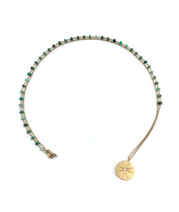 Sautoir CHARM Chrysocolle Médaille Neo online