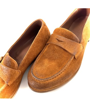 Mocassin en Daim Camel basket pas cher