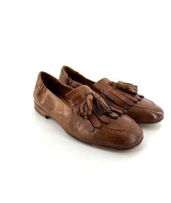 Mocassin Ultra-Souple en Cuir Camel Profitez des Offres !