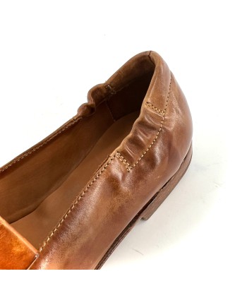 Mocassin Ultra-Souple en Cuir Camel Profitez des Offres !