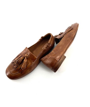 Mocassin Ultra-Souple en Cuir Camel Profitez des Offres !