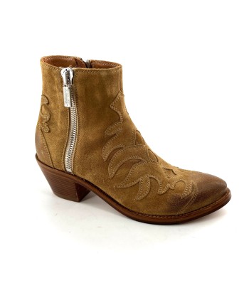 Boots Tiag en Daim Beige la livraison gratuite