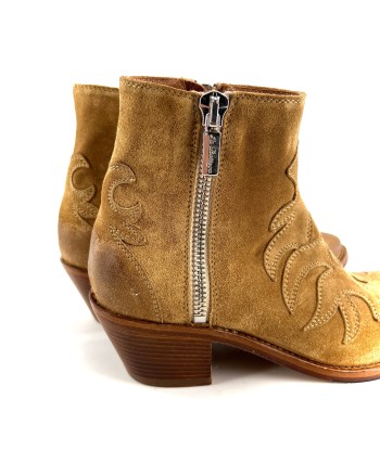 Boots Tiag en Daim Beige la livraison gratuite