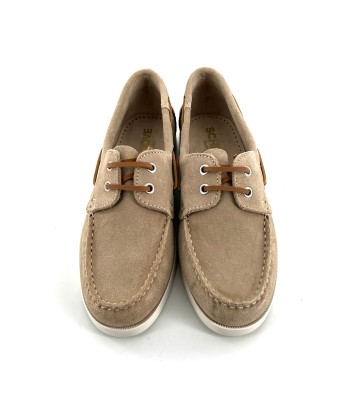 Chaussure Lacets SHORE BOAT en Daim Naturel des créatures d'habitude