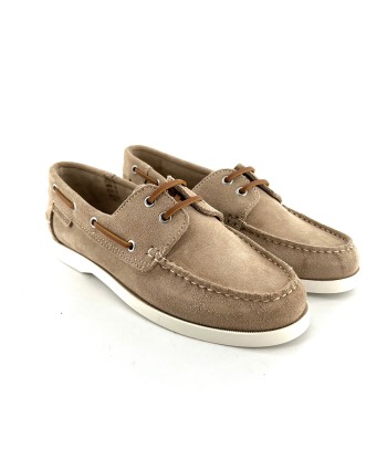 Chaussure Lacets SHORE BOAT en Daim Naturel des créatures d'habitude