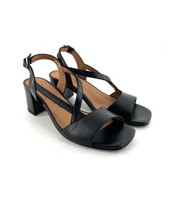 Sandale Talon Trotteur CALIA en Cuir Noir store