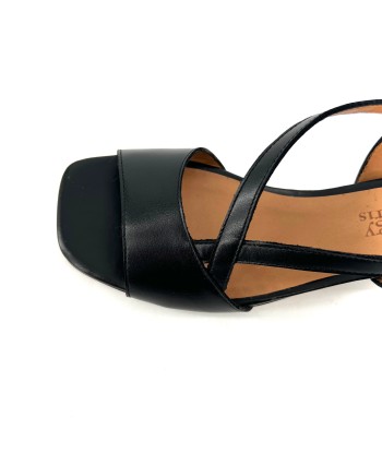 Sandale Talon Trotteur CALIA en Cuir Noir store