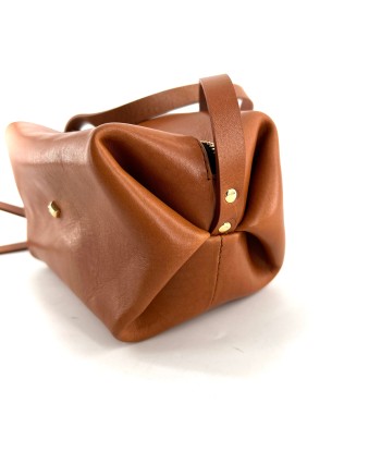 Sac le MINI SOHNA en Cuir Camel Livraison rapide