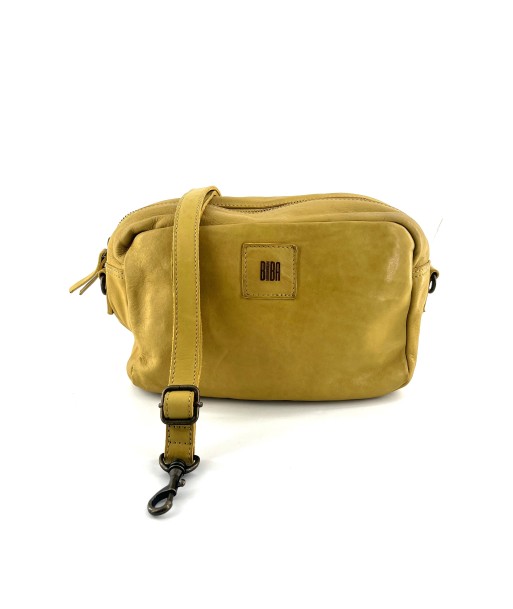 Sac en Cuir Jaune soldes