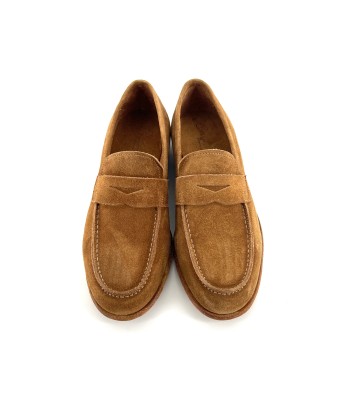 Simple Mocassin en Daim Camel les muscles