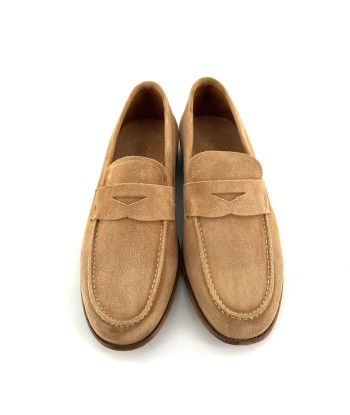 Mocassin en Daim Beige votre restaurant rapide dans 