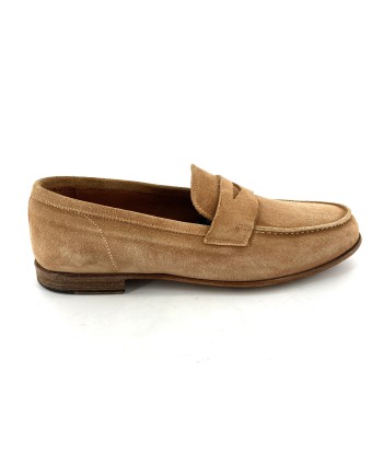 Mocassin en Daim Beige votre restaurant rapide dans 