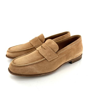 Mocassin en Daim Beige votre restaurant rapide dans 