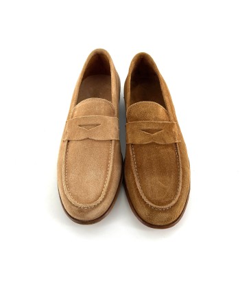 Mocassin en Daim Beige votre restaurant rapide dans 