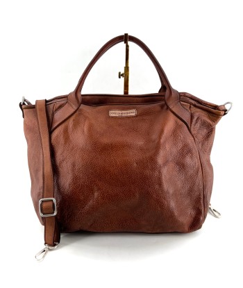 Sac GROUND FLOOR en Cuir Caramel ou a consommer sur place